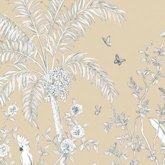 Обои - Nobilis - MARIE HARTIG - PAINTED WORLDS Papillons - MHP72