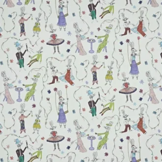 Обои - Pierre Frey -
LES LAPINS DE CHARLOTTE Multicolore - FP811001