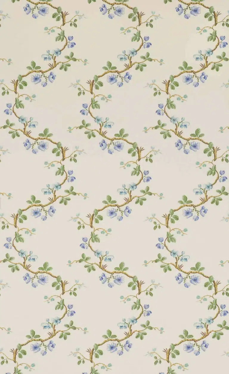 Обои — Pierre Frey — WALLPAPER SANS PAPILLONS Bleu — FP168003