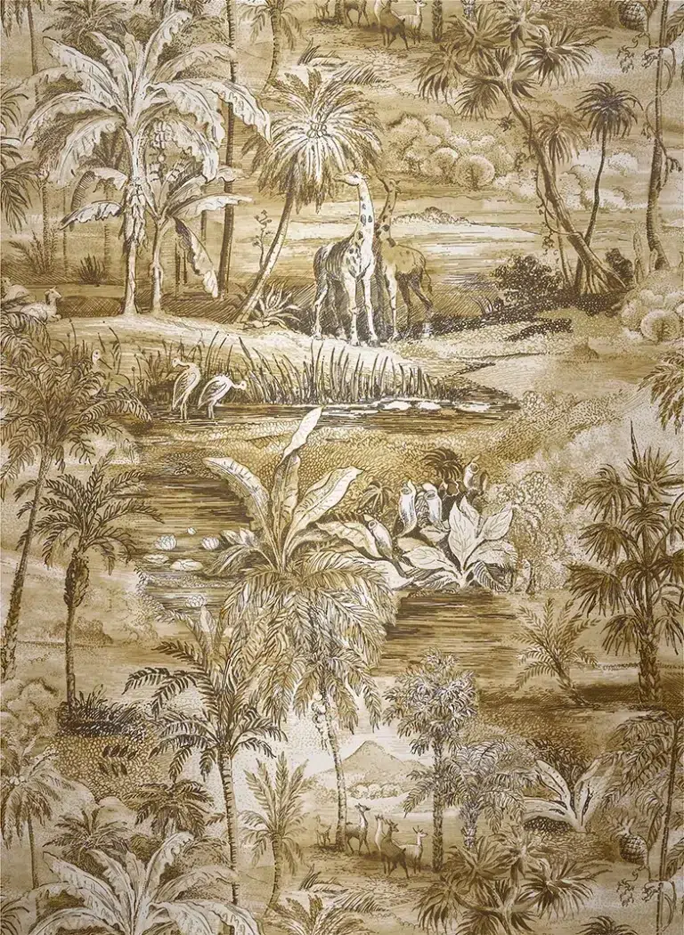 Обои — Pierre Frey — SAFARI Ocre — FP101001