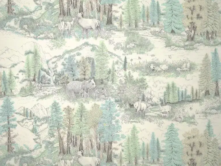 Обои — Pierre Frey — CARIBOU Sapin — FP949002