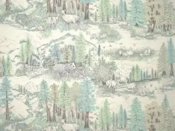 Обои - Pierre Frey - 
CARIBOU Sapin - FP949002