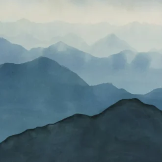 Обои - Pierre Frey -
YUNNAN Bleu Terrestre - FP474001