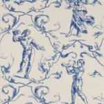 Обои - Pierre Frey - 
WALLPAPER SINTRA Adriatique - FP181001