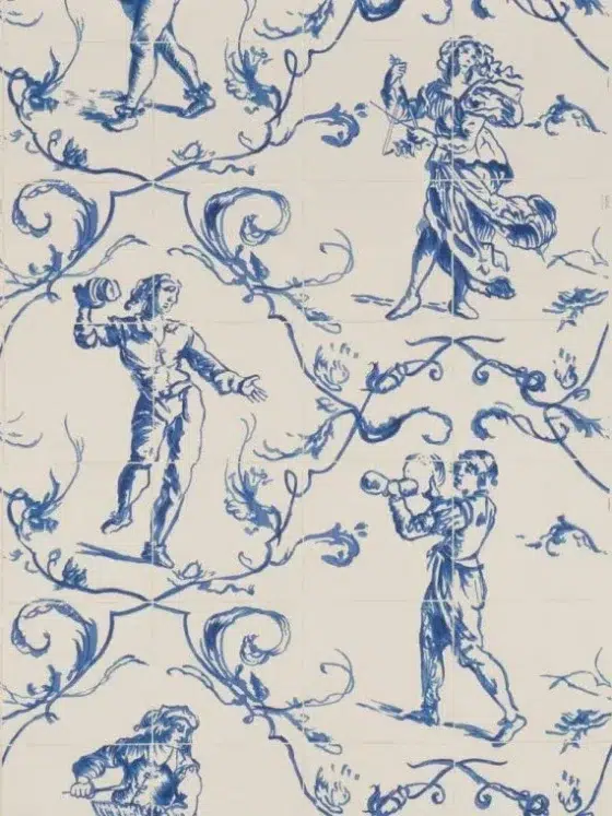 Обои - Pierre Frey - 
WALLPAPER SINTRA Adriatique - FP181001
