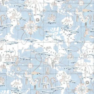 Обои - Pierre Frey - 
MAGELLAN Ciel - FP481001