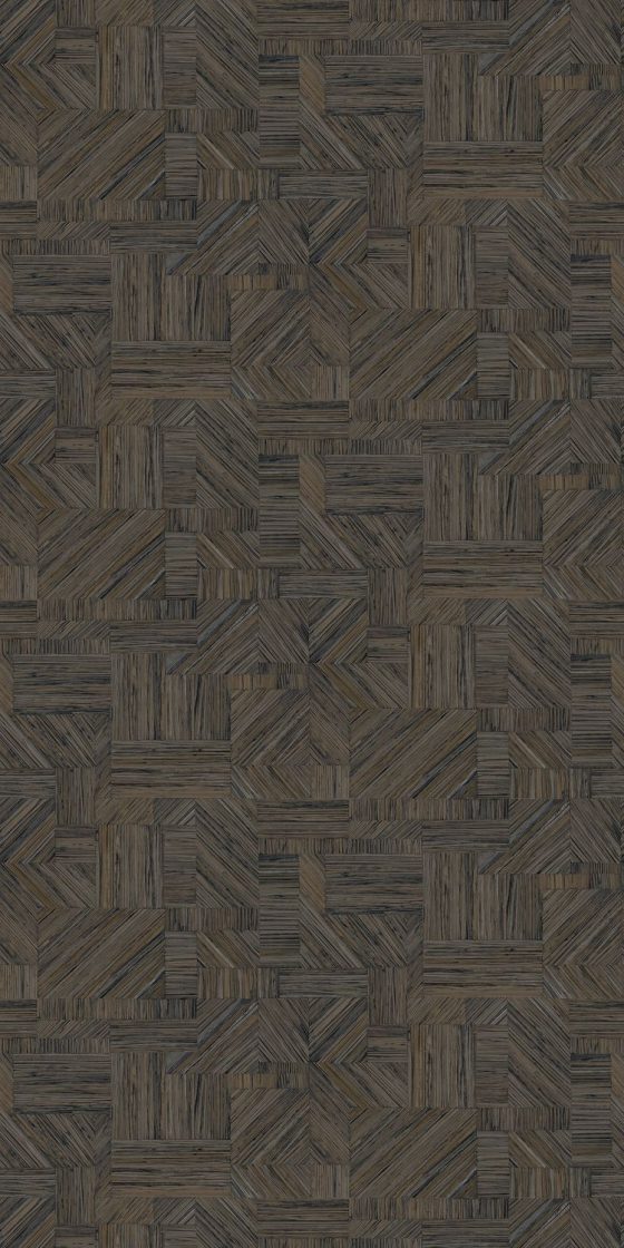 Обои - Casamance - Imbrication ébène - 76892344