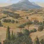 Обои — Pierre Frey — VOYAGE EN TOSCANE LA MONTAGNE — FP613003