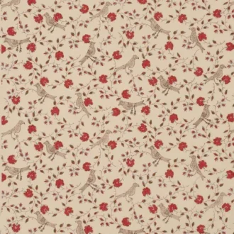 Обои - Braquenié - 
WALLPAPER BENGALI Antique Red - BP203002