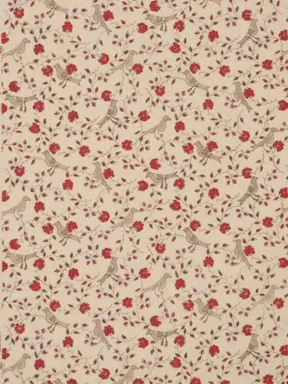 Обои - Braquenié - 
WALLPAPER BENGALI Antique Red - BP203002
