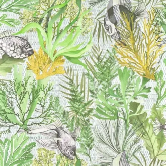 Обои - Pierre Frey -
PLEINE MER Cactus - FP008002