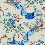 Обои — Le manach — HANKEOU Bleu — LP109001