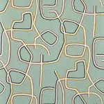 Обои — Pierre Frey — GRAPHIC Celadon — FP070003
