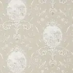 Обои — Braquenie — WALLPAPER LA FONTAINE Charcoal/Taupe — BP206001