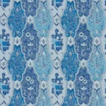 Обои - Le manach - 
BATIK RAISIN Bleu - LP105004