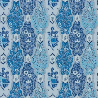 Обои - Le manach - 
BATIK RAISIN Bleu - LP105004