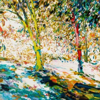 Обои - Pierre Frey - 
SOUS BOIS Ete - FP986001