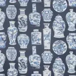 Обои — Pierre Frey — QINGHUA PETIT Indigo — FP045001