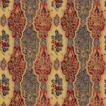 Обои — Le manach — BATIK RAISIN Rouge — LP105005