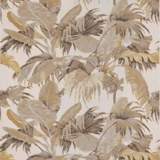 Обои - Boussac - 
WALLPAPER BANANIER Gold Beige - W4630A02