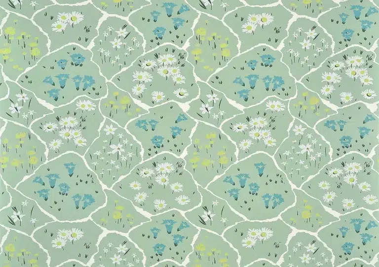 Обои — Pierre Frey — CHAMP FLEURI Celadon — FP093002