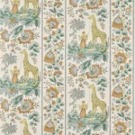 Обои - Pierre Frey - 
ISMAELIA Miel Celadon - FP954003