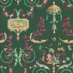 Обои — Le manach — MADAME TALLIEN Vert Empire — LP101004