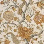 Обои — Braquenie — LE GRAND CORAIL Ochre — BP204002