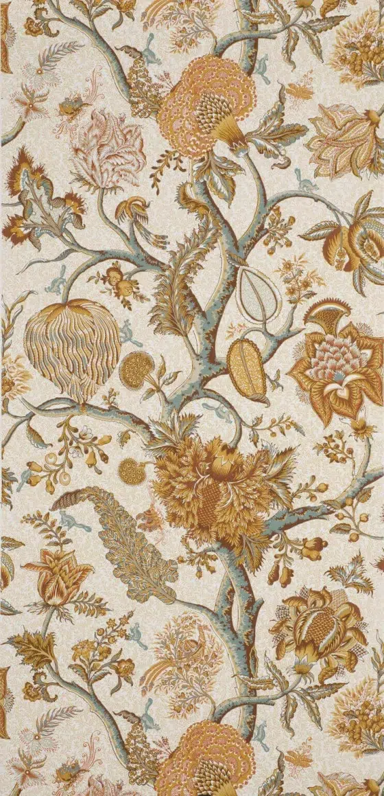 Обои — Braquenie — LE GRAND CORAIL Ochre — BP204002