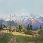 Обои — Pierre Frey — LA VALLEE DU MONT BLANC Ete — FP994001