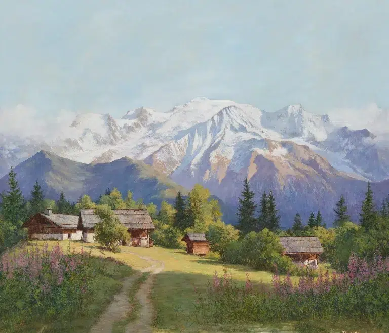Обои — Pierre Frey — LA VALLEE DU MONT BLANC Ete — FP994001