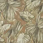 Обои — Pierre Frey — WATER LILY Terracotta — FP842003