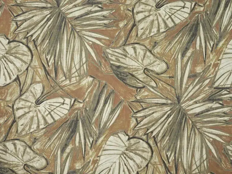 Обои — Pierre Frey — WATER LILY Terracotta — FP842003