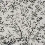 Обои — Boussac — WALLPAPER OSCAR Black — W4982006