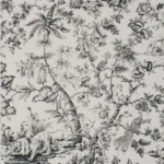 Обои - Boussac - 
WALLPAPER OSCAR Black - W4982006
