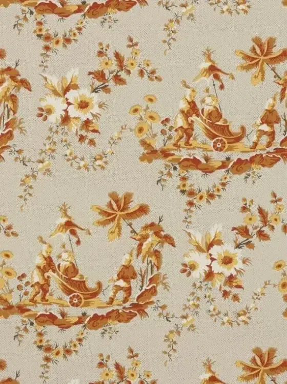 Обои - Le manach - 
LE CHARIOT CHINOIS Beige - LP100003