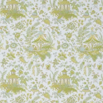 Обои - Boussac - 
WALLPAPER GASAKI Lime Green - W4516001
