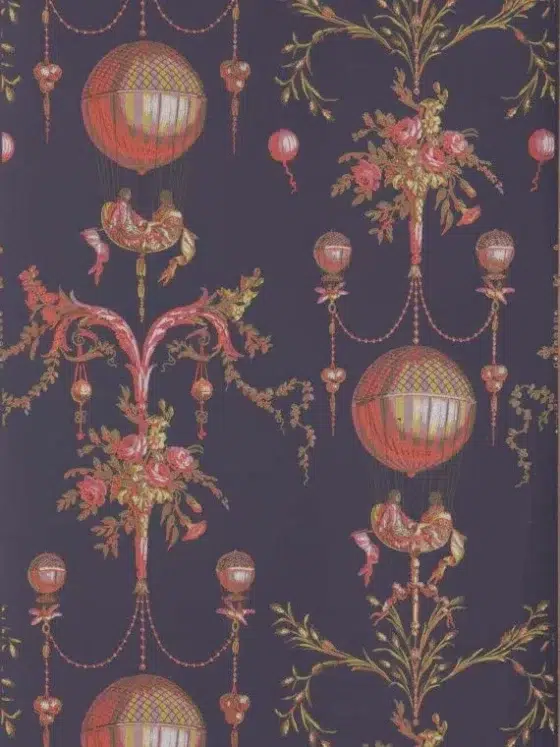 Обои - Braquenié -
WALLPAPER LA ROZIERE - FOND UNI Noir - BP300002