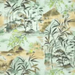 Обои - Pierre Frey - 
OBOSHI Celadon - FP963003
