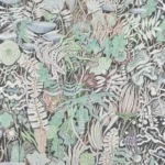 Обои - Pierre Frey - 
SALVADOR Aquatique - FP974002