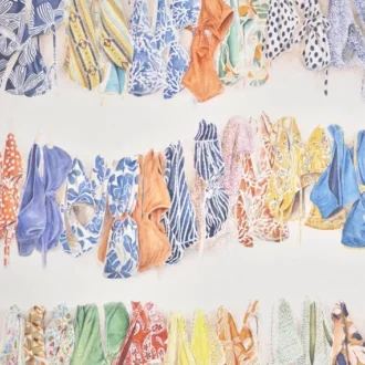 Обои - Pierre Frey -
LA BAIGNADE Multicolore - FP005001