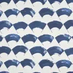 Обои — Pierre Frey — LES EVENTAILS Indigo — FP048002