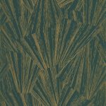 Обои — Casadeco — 1930 — 1930 eclat foil — Vert/or (арт. 85747507)