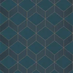 Обои - Casadeco - 1930 - 1930 metro - Bleu (арт. 85686337)