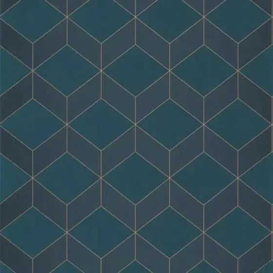 Обои - Casadeco - 1930 - 1930 metro - Bleu (арт. 85686337)