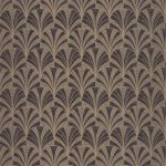 Обои — Casadeco — 1930 — 1930 palmette — Noir (арт. 85739525)