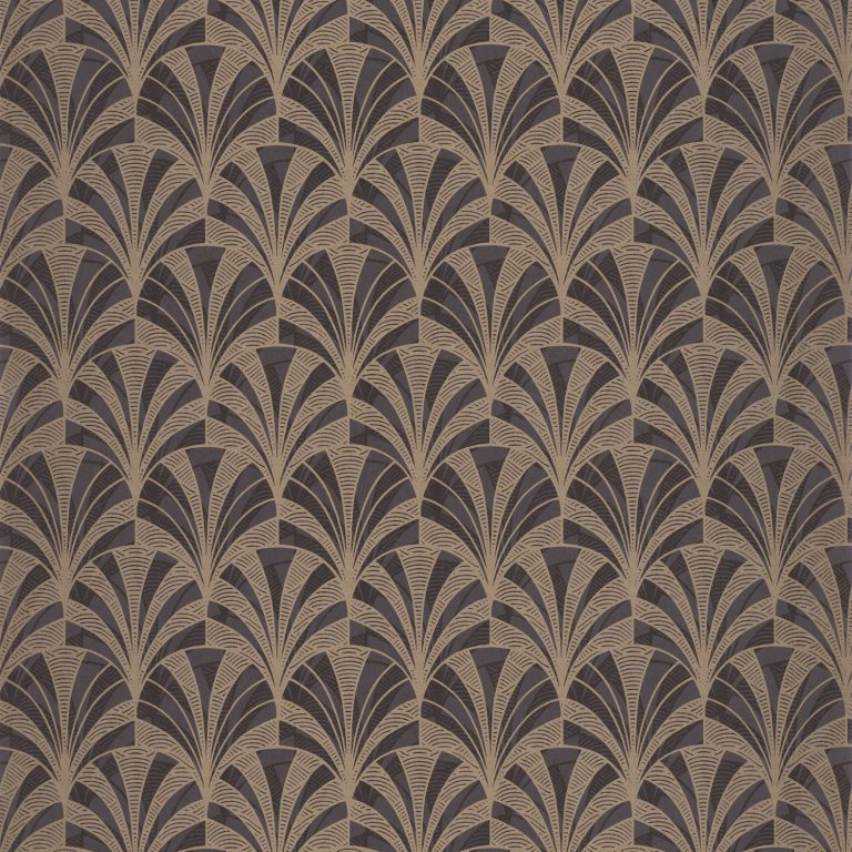 Обои Casadeco 1930 1930 palmette Noir (арт. 85739525)