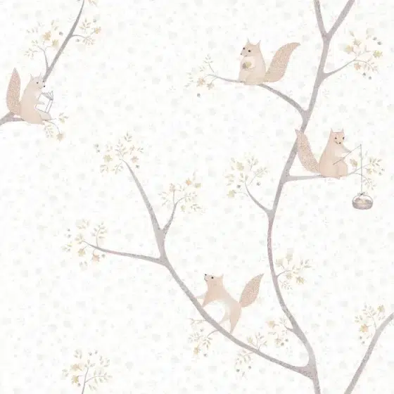 Обои - Casadeco - ROSE & NINO CASADECO - Rose & nino oscar - Beige (арт. 85611028)