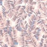 Обои - Casadeco - BOTANICA - Botanica folium - Rose poudre (арт. 85944167)