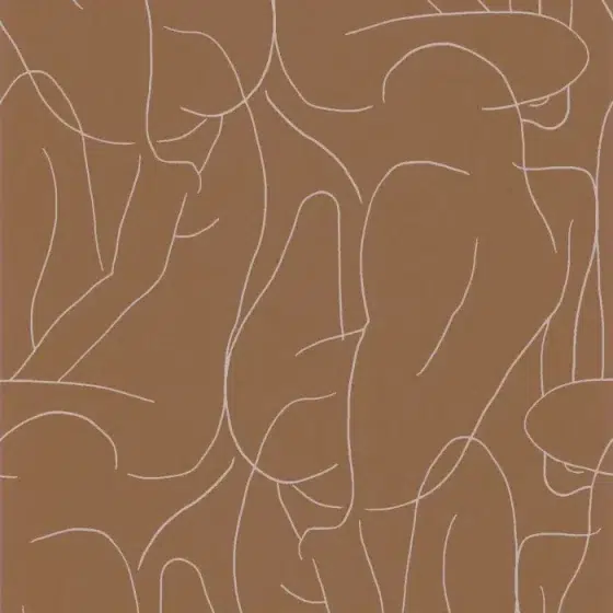 Обои - Casadeco - GALLERY - Academie - Terracotta (арт. 86108307)